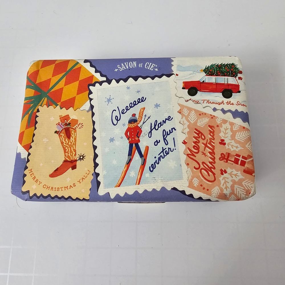 NEW Savon et Cie Gingerbread Quad Milled Soap - Made in France - 7oz